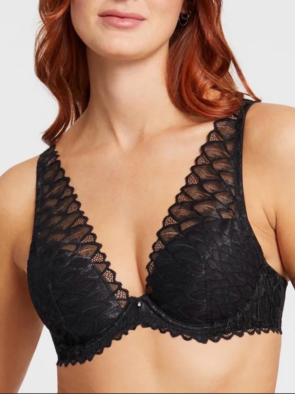 Montelle Lacy Mystique Bra - Black